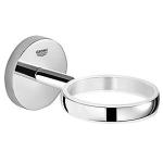 forkromet sbeskl glas til holder cosmopolitan bau grohe