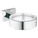 sbedispenser og sbeskl glas til holder cube essentials grohe