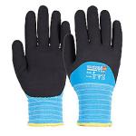 9 str akrylfor med polyester af vinterhandske blue os