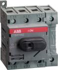 din-skinnemontage eller bund til polet 4 63a lastafbryder abb