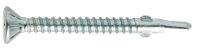 stk 200 a pakke - ph2 elforzinket hoved undersnket 8x32mm 4 vingeborskrue selvborende nkt