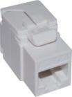 hvid tool-less utp kat6 konnektor keystone