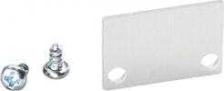 stk 2 aluminium lav u-profil endedksel