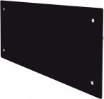 sort 340x850mm wifi med 230v 1000w kwt 10 h clea varmepanel glas adax
