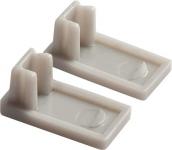 2stk plast u endedksel micro profil