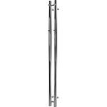 krom kroge påsvejsede 4 rør ovale 2 med mm 106 x 1420 håndklædevarmer vega kriss