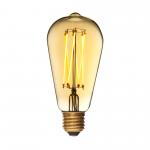 dim 250lm 4w e27 gold edison led danlamp