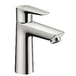 krom - bundventil push-open med 110 håndvaskarmatur 1-grebs e talis hansgrohe