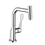 krom udtræk med køkkenarmatur select citterio axor hansgrohe