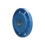 duktiljern pn16 2 x dn80 gevindflange hawle