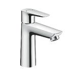 krom - bundventil løft-op med håndvaskarmatur 110 e talis hansgrohe
