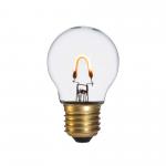 722 65lm e27 1w krone led danlamp