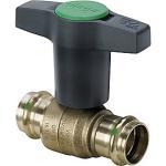 siliciumbronze muffe-muffe mm 35 kuglehane easytop viega