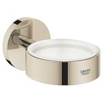 nikkel poleret dispenser sbe glas til holder essenceentials grohe