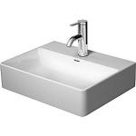 wondergliss og hanehul med overløb uden 450x350mm vask durasquare duravit