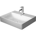 wondergliss og hanehul med overløb uden 600x470mm håndvask square dura duravit