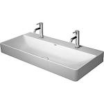 wondergliss afløbsskjuler porcelæn med overløb uden 100x47cm håndvask durasquare duravit