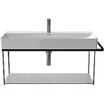 mat sort vægmonteret 1065x451mm metalkonsol durasqaure duravit