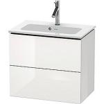 234263 vask til passer skuffer 2 med højglans hvid compact 1cm 62x39 vaskeskab l-cube duravit