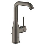l-size graphite hard børstet håndvaskarmatur essence grohe