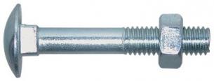 stk 100 a pakke 603 din varmforzinket m6x50 brddebolt nkt