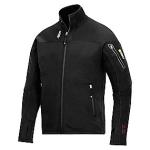 sort 2xl str microfleece mapping body 9438 jakke snickers