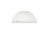 strømudtag schuko x 2 med hvid 830 7w væglampe arc hidealite