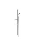 krom sbeskle 2 bruserslange med cm 150 bruserstang e unica hansgrohe