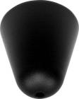 90x90mm - kegleformet sort baldakin