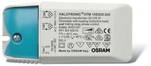 trafo 35w-105w 12v trafo elektronisk htm105 osram
