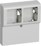lysegrå sprosse med vandret modul 2 panelunderlag softline fuga lk