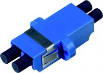 bl farve singlemode duplex lc adapter