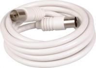 hvid hun han mtr 10 antennekabel frdigmonteret
