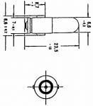 mm 7x23 ba7s a 08 0 24v gldelampe