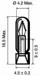 5 4x16 5 t4 a 02 0 24v telefonlampe