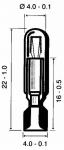 mm 4x22 6 t4 a 02 0 30v telefonlampe