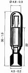 mm 5x30 5 t5 a 05 0 24v telefonlampe