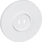 hvid jord uden lampestikkontakt f 80mm dksel fuga lk