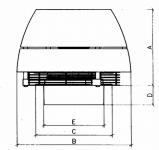 230v 200-4 dth tagventilator exhausto