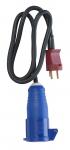 16a 230v forlngerled cee - stikprop dk 16a 230v mtr 1 kabel adaptor