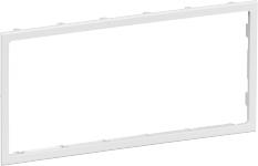 80mm f hvid modul 3 ramme line clic