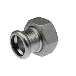 m-bakke 8 3 2 x mm 54 omlber med overgang press rustfri xpress vsh