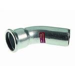 m-bakke nippel muffe 45 mm 108 bøjning press fz xpress vsh