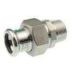 m-bakke 4 1 1 x mm 35 nippel med union press rustfri xpress vsh