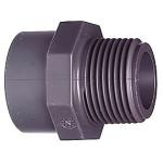 r mm 32 - 1 -nippel overgangsmuffe pvc gf