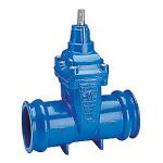 duktiljern pvc-rr for pn16 mm 110 muffer med skydeventil avk