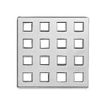forkromet mm 80 x 80 rist purus