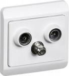 hvid td372 slutdse data og radio fm tv til antenneudtag 66 opus lk