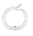 slidser med ledningskanal selvklbende 31x28mm 30 vk-flex tehalit