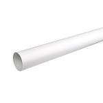 - retur ikke tages - hvid meter 6 mm 90 nedløbsrør plastmo